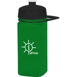 PolySure Squared-Up Water Bottle with Handle - 16 oz