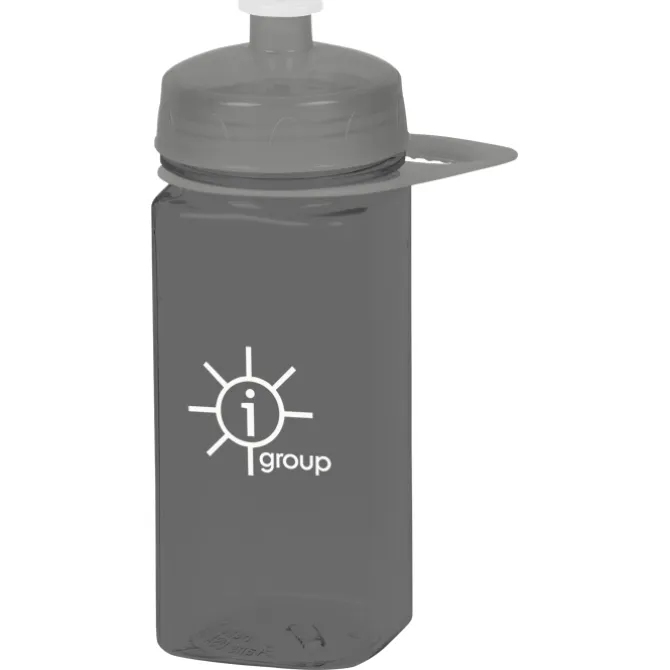 PolySure Squared-Up Water Bottle with Handle - 16 oz
