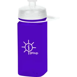 PolySure Squared-Up Water Bottle with Handle - 16 oz