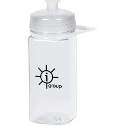 PolySure Squared-Up Water Bottle with Handle - 16 oz