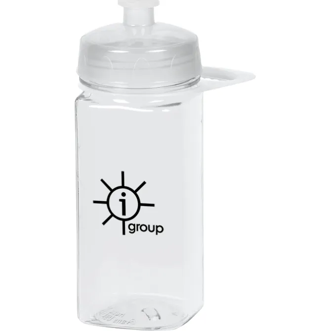 PolySure Squared-Up Water Bottle with Handle - 16 oz
