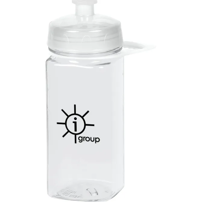 PolySure Squared-Up Water Bottle with Handle - 16 oz