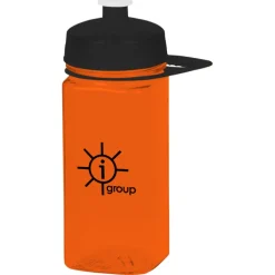 PolySure Squared-Up Water Bottle with Handle - 16 oz