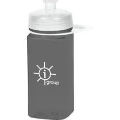 PolySure Squared-Up Water Bottle with Handle - 16 oz