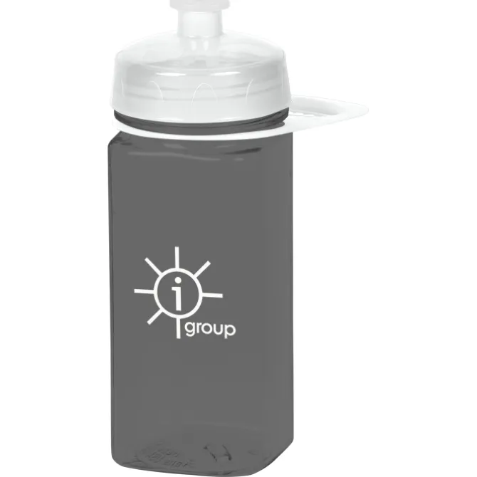 PolySure Squared-Up Water Bottle with Handle - 16 oz