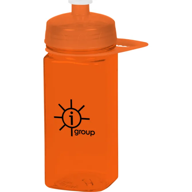 PolySure Squared-Up Water Bottle with Handle - 16 oz