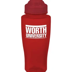 PolySure Twister Water Bottle with Flip Lid - 24 oz