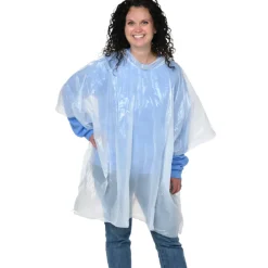 Poncho With Zip Around Pouch