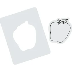 Pop Out Picture Frame Magnet - Apple