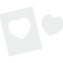 Pop Out Picture Frame Magnet - Heart