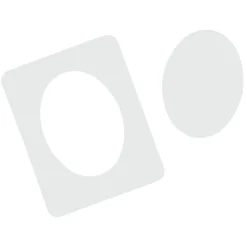 Pop Out Picture Frame Magnet - Oval