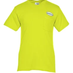 Port 50/50 Blend Pocket T-Shirt - Embroidered