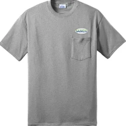 Port 50/50 Blend Pocket T-Shirt - Embroidered