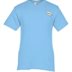 Port 50/50 Blend Pocket T-Shirt - Embroidered