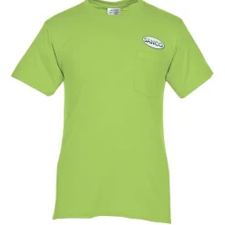 Port 50/50 Blend Pocket T-Shirt - Embroidered