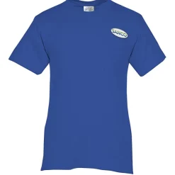Port 50/50 Blend Pocket T-Shirt - Embroidered