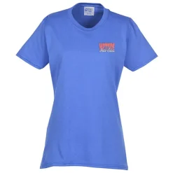 Port 50/50 Blend T-Shirt - Ladies' - Embroidered