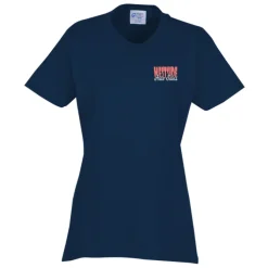 Port 50/50 Blend T-Shirt - Ladies' - Embroidered