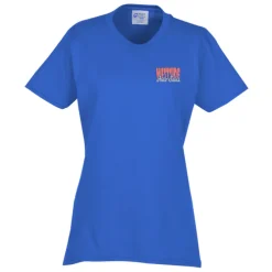 Port 50/50 Blend T-Shirt - Ladies' - Embroidered