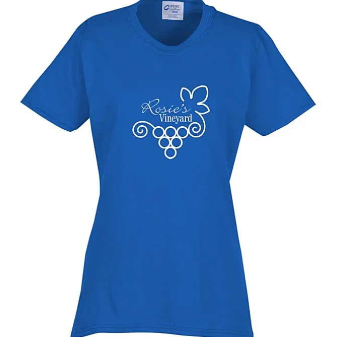 Port 50/50 Blend T-Shirt - Ladies' - Screen