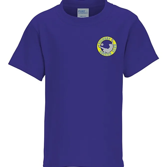 Port 50/50 Blend T-Shirt - Youth - Embroidered
