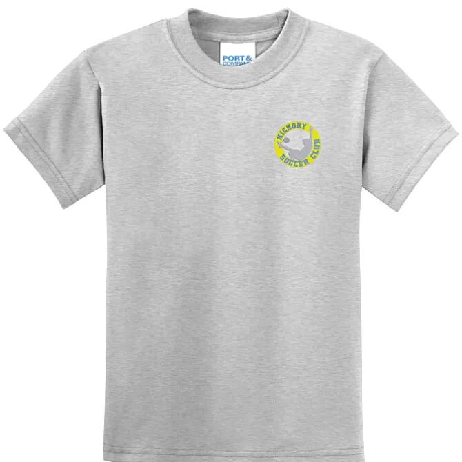 Port 50/50 Blend T-Shirt - Youth - Embroidered
