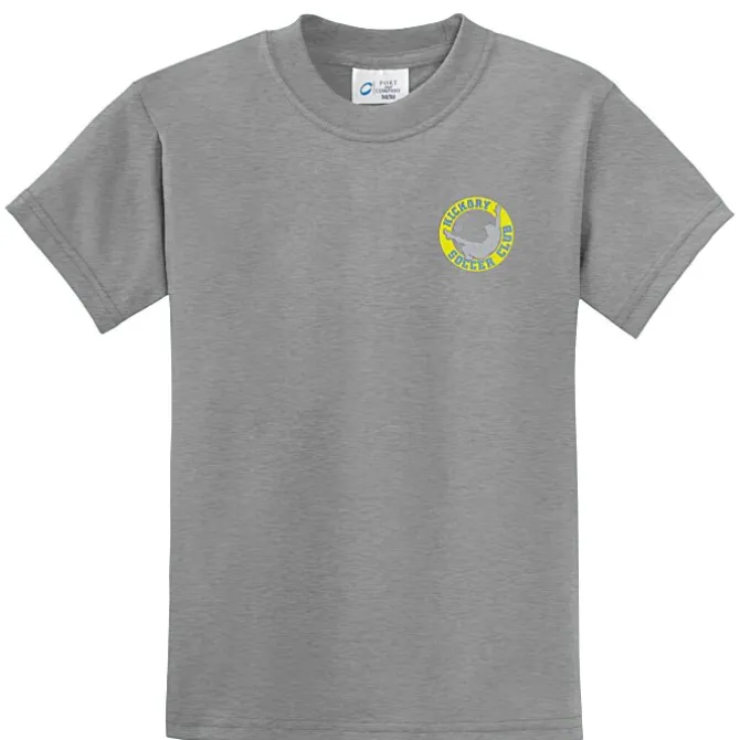 Port 50/50 Blend T-Shirt - Youth - Embroidered