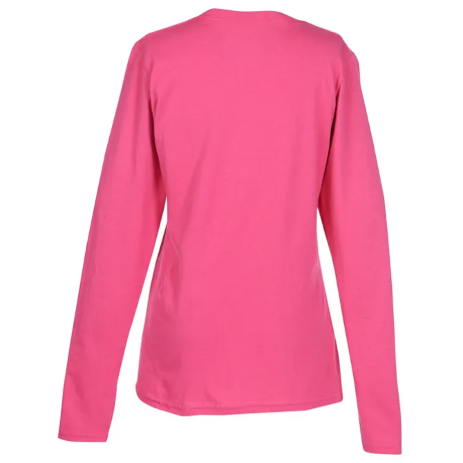 Port Classic 5.4-oz Long Sleeve T-Shirt - Ladies' - Screen