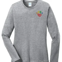 Port Classic 5.4-oz Long Sleeve T-Shirt - Ladies' - Colors - Embroidered