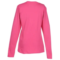 Port Classic 5.4-oz Long Sleeve T-Shirt - Ladies' - Colors - Full Color