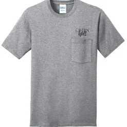 Port Classic 5.4-oz Pocket T-Shirt - Men's - Screen