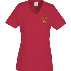 Port Classic 5.4-oz V-Neck T-Shirt - Ladies' - Colors - Embroidered