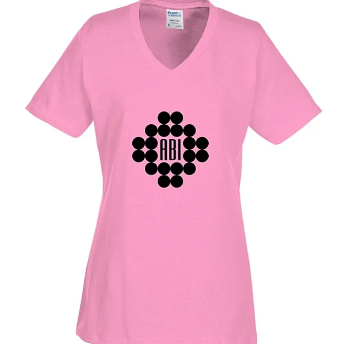 Port Classic 5.4-oz V-Neck T-Shirt - Ladies' - Screen