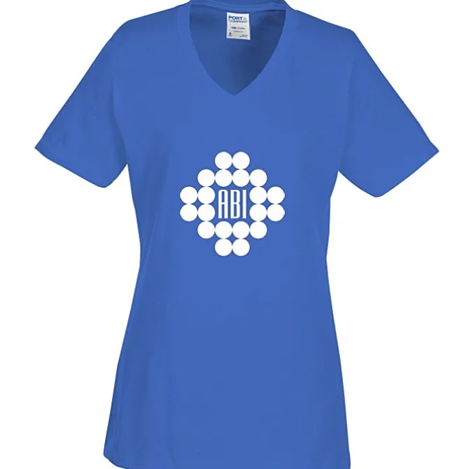 Port Classic 5.4-oz V-Neck T-Shirt - Ladies' - Screen