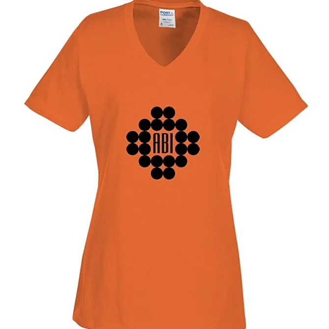 Port Classic 5.4-oz V-Neck T-Shirt - Ladies' - Screen
