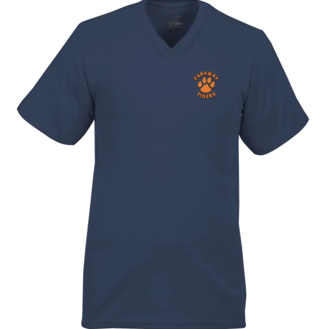 Port Classic 5.4-oz V-Neck T-Shirt - Men’s - Colors - Embroidered
