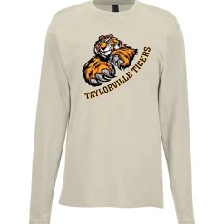 Port & Company Easy Cotton Long Sleeve T-Shirt - Full Color