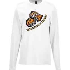 Port & Company Easy Cotton Long Sleeve T-Shirt - Full Color