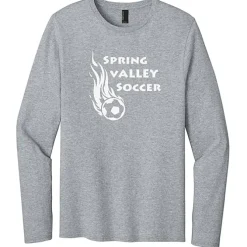 Port & Company Easy Cotton Long Sleeve T-Shirt - Screen