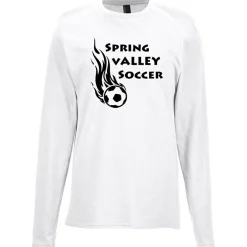 Port & Company Easy Cotton Long Sleeve T-Shirt - Screen
