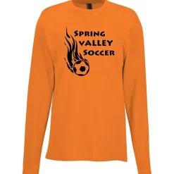 Port & Company Easy Cotton Long Sleeve T-Shirt - Screen