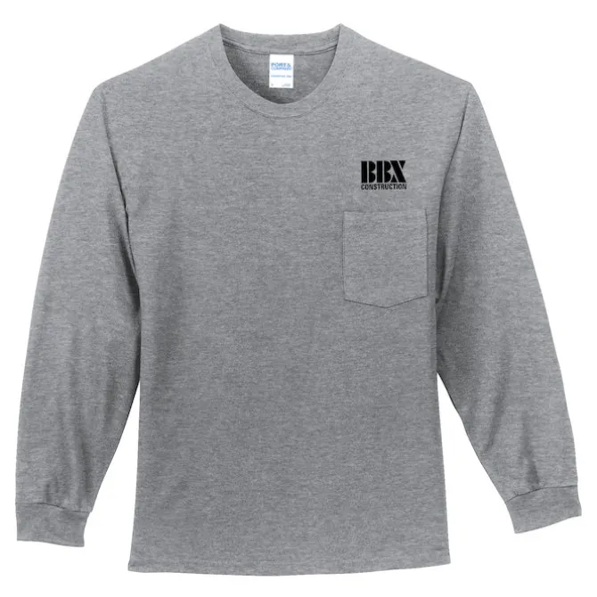 Port & Company Essential Long Sleeve Pocket T-Shirt