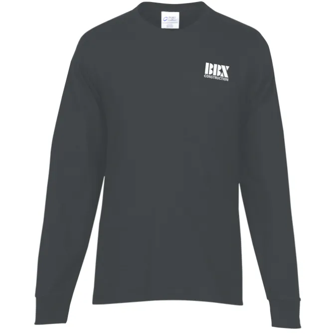 Port & Company Essential Long Sleeve Pocket T-Shirt