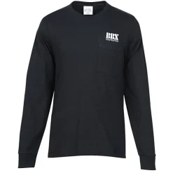 Port & Company Essential Long Sleeve Pocket T-Shirt