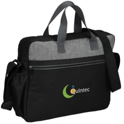 Portland Laptop Briefcase Bag - Embroidered