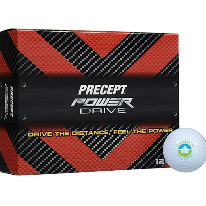 Precept Power Drive Golf Ball - Dozen