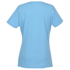 Principle Performance Blend Ladies' V-Neck T-Shirt - Embroidered