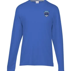 Principle Performance Blend Long Sleeve T-Shirt - Embroidered