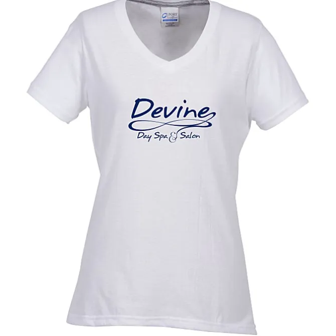 Principle Performance Blend Ladies' V-Neck T-Shirt