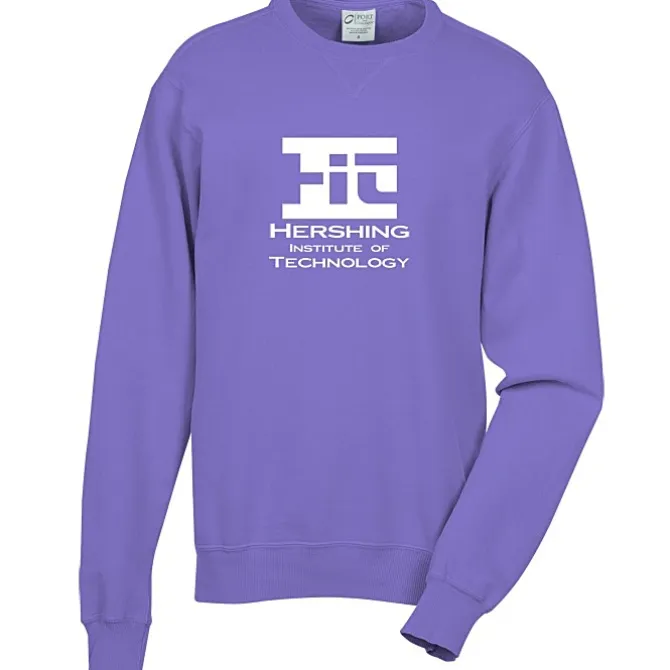 Principle Pigment-Dyed Crew Sweatshirt - Screen